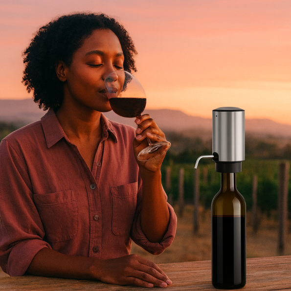 Aerulo Wine Aerator, Preserver & Dispenser